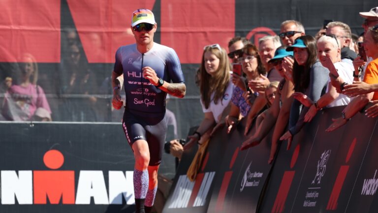 Tom Bishop photo credit Nigel Roddis Getty Images for IRONMAN