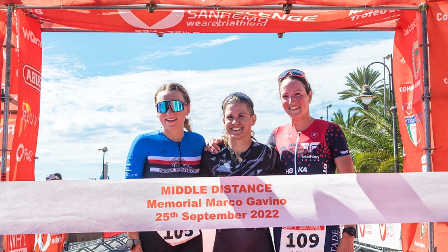 Emma Bilham wins Sanremo photo credit Challenge Family