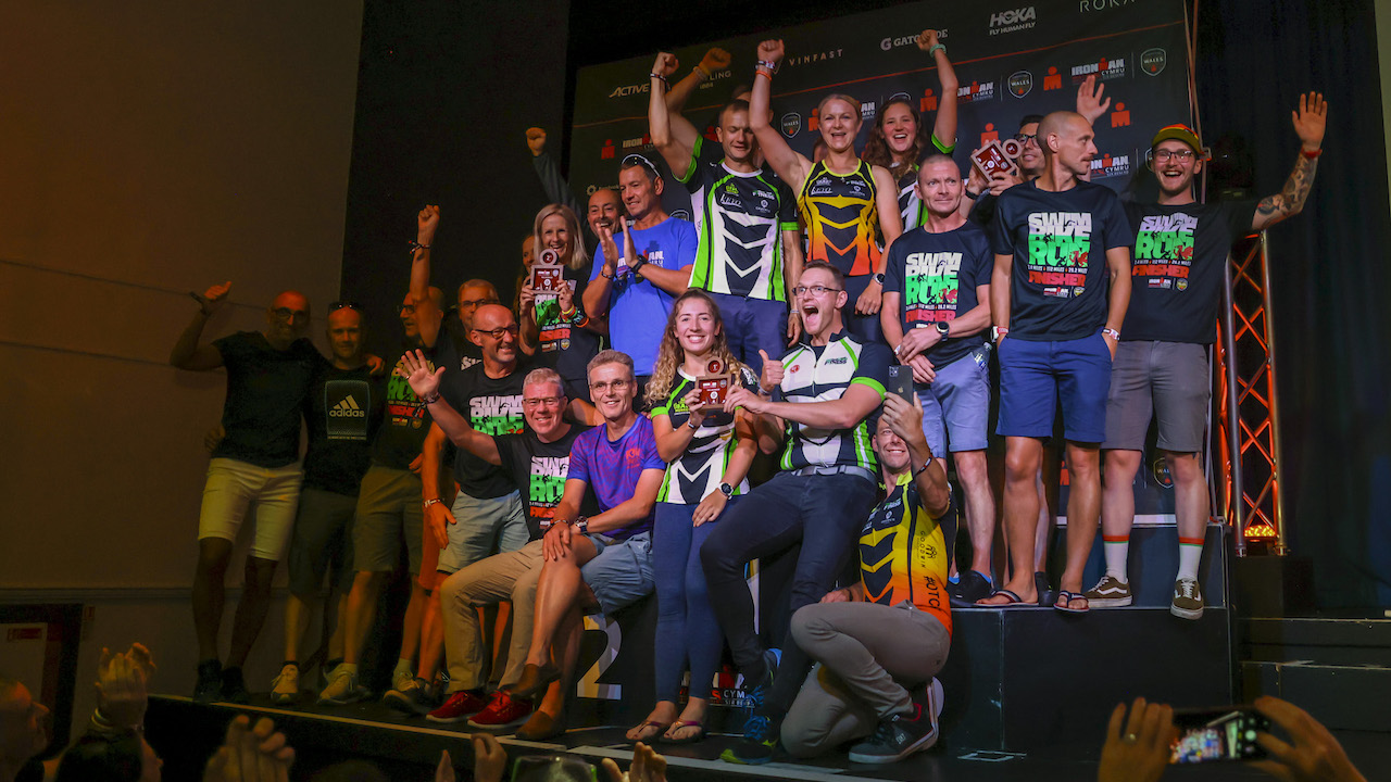 IRONMAN Wales 2022 Age Group podiums - Huw Fairclough for IRONMAN