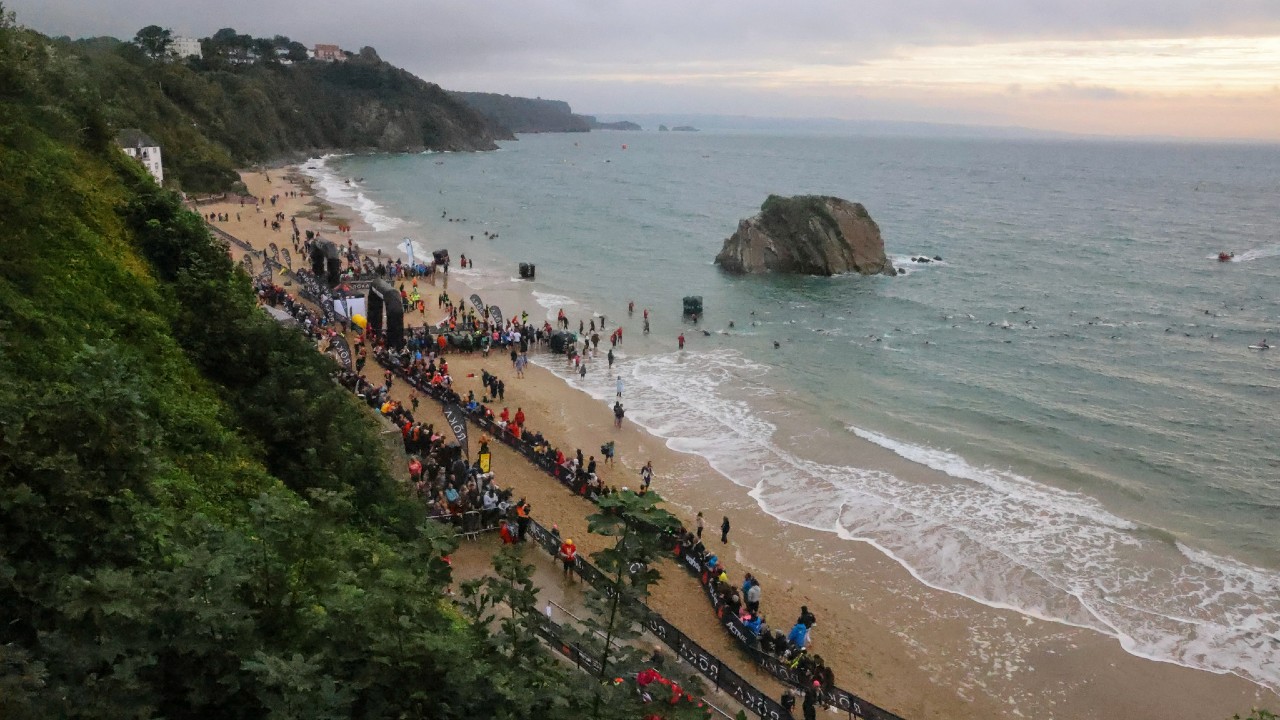 IRONMAN Wales 2022 swim photo Huw Fairclough IRONMAN