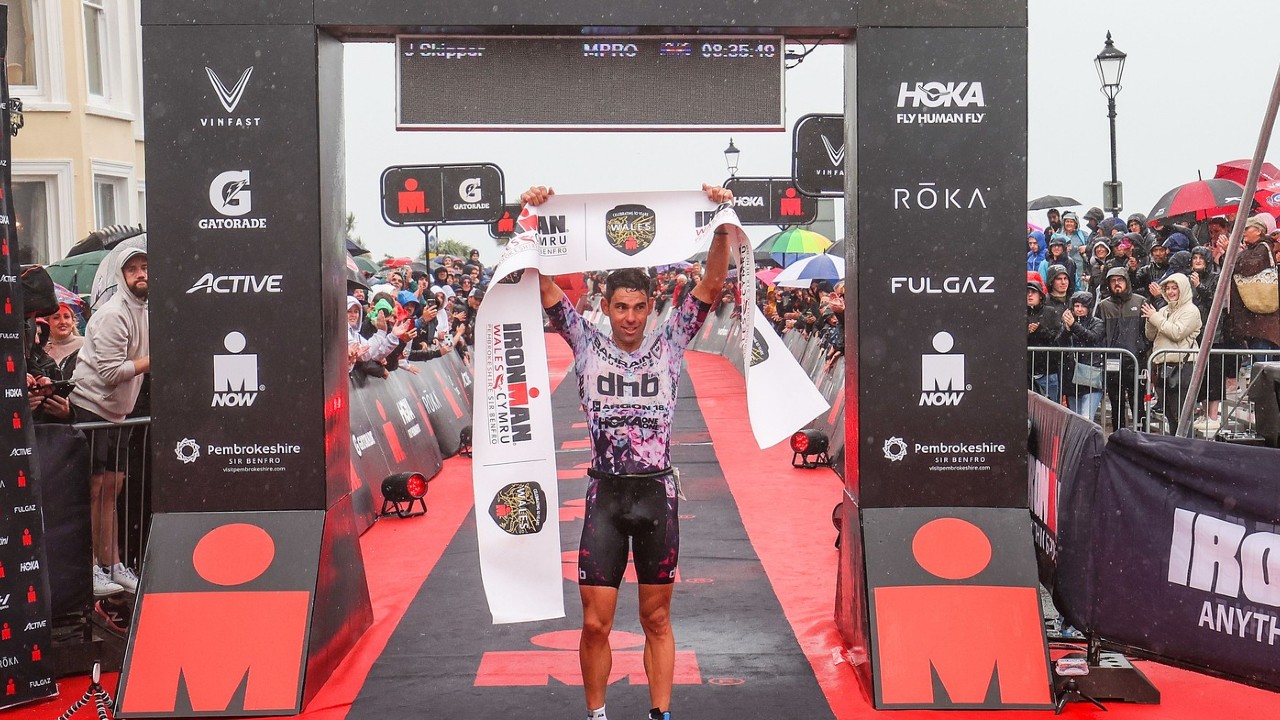 Joe Skipper 2022 photo credit IRONMAN Wales