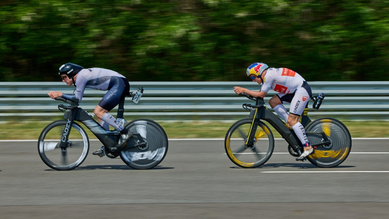 Matt Bottrill and Kristian Blummenfelt photo credit CADEX