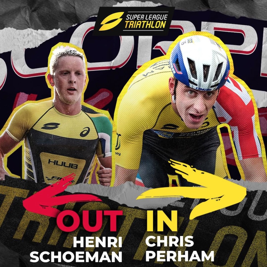 Henri Schoeman / Chris Perham / Super League Triathlon London 2022