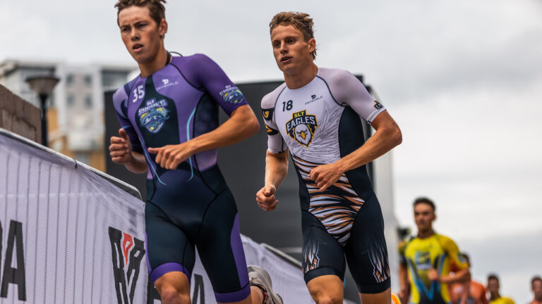 Hayden Wilde, Matt Hauser Super League Triathlon London 2022