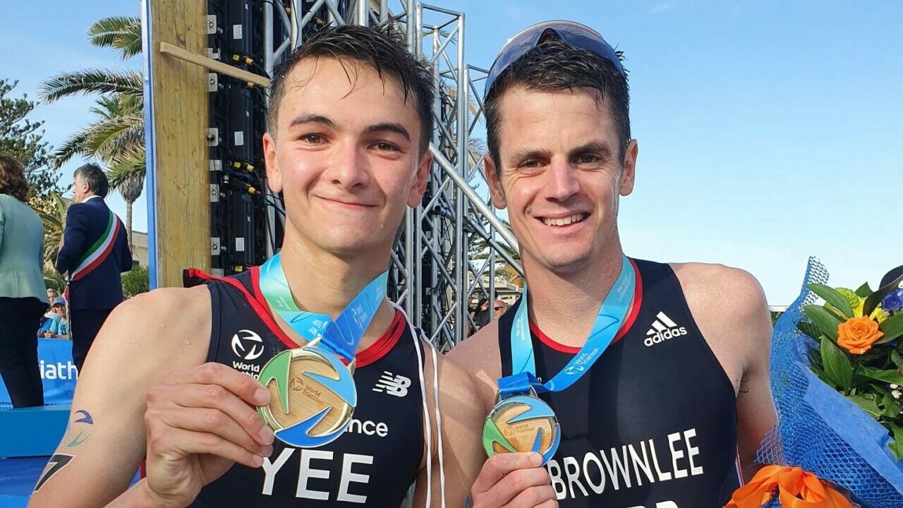 Alex Yee, Jonny Brownlee, WTCS Cagliari 2022