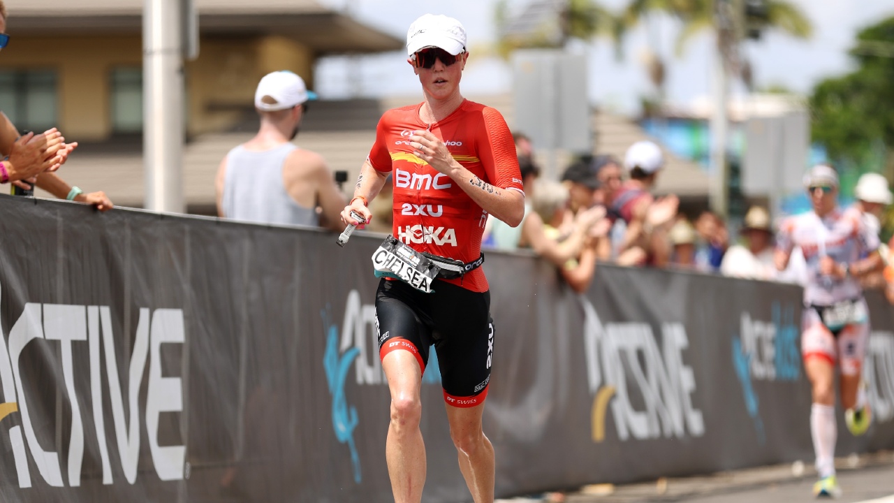 Chelsea Sodaro run Kona 2022 photo credit Getty Images for IRONMAN