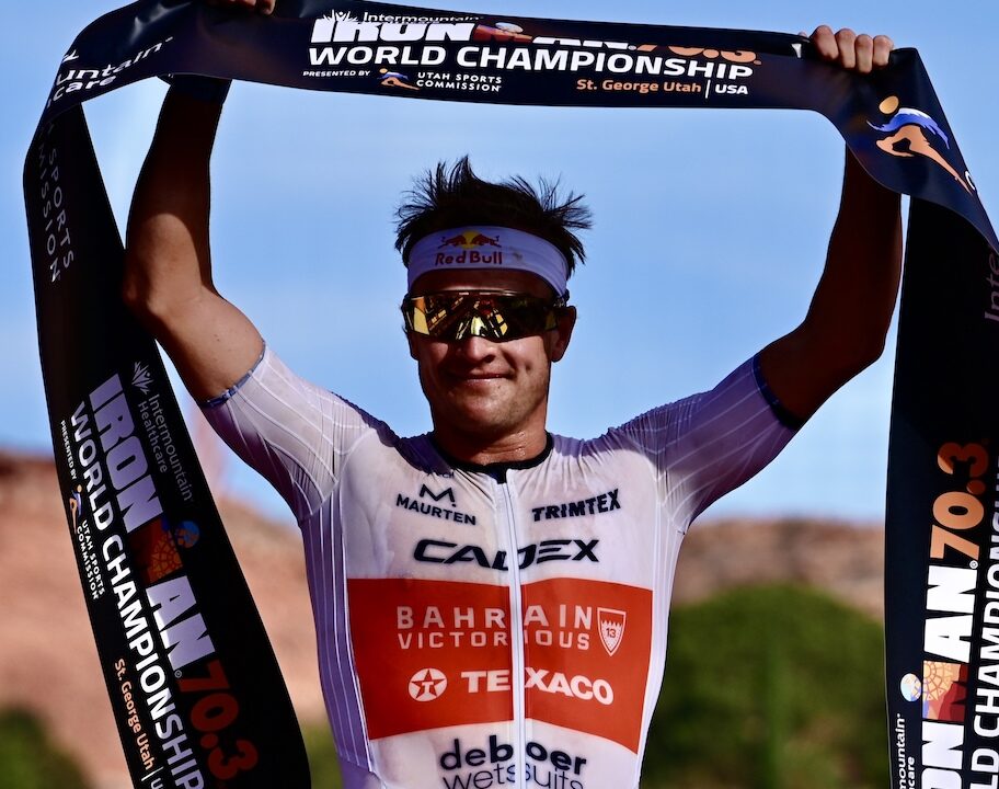 Kristian Blummenfelt wins IRONMAN 70.3 World Championship St George 2022