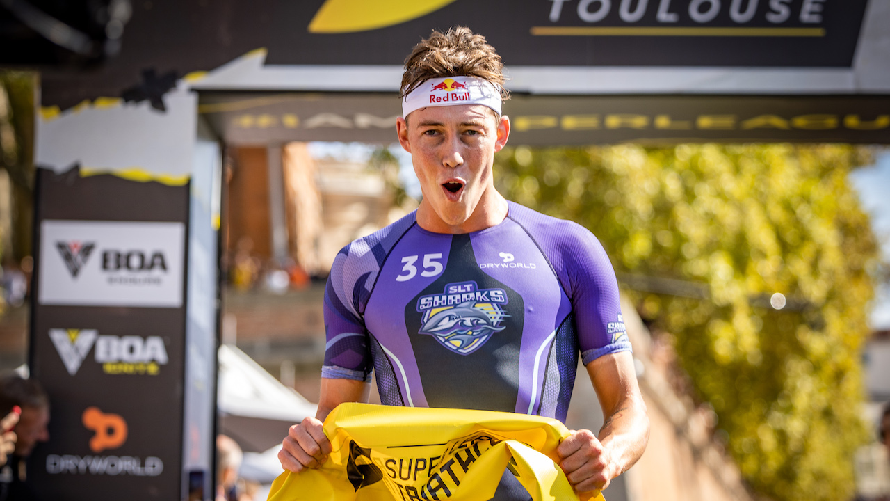 Hayden Wilde wins Super League Triathlon Toulouse 2022