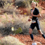 Mika Noodt on the run IRONMAN 70.3 World Championship 2022