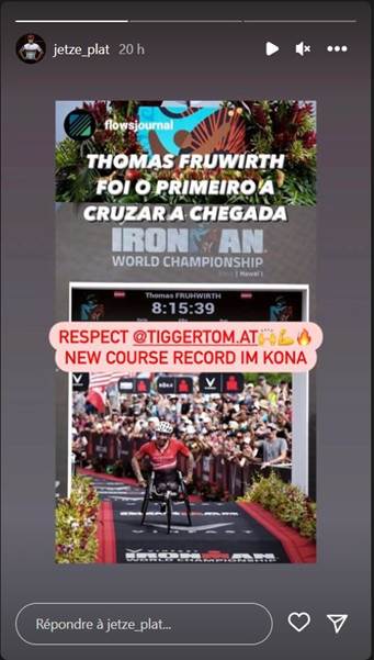 Thomas Fruhwirth IRONMAN World Championship 2022