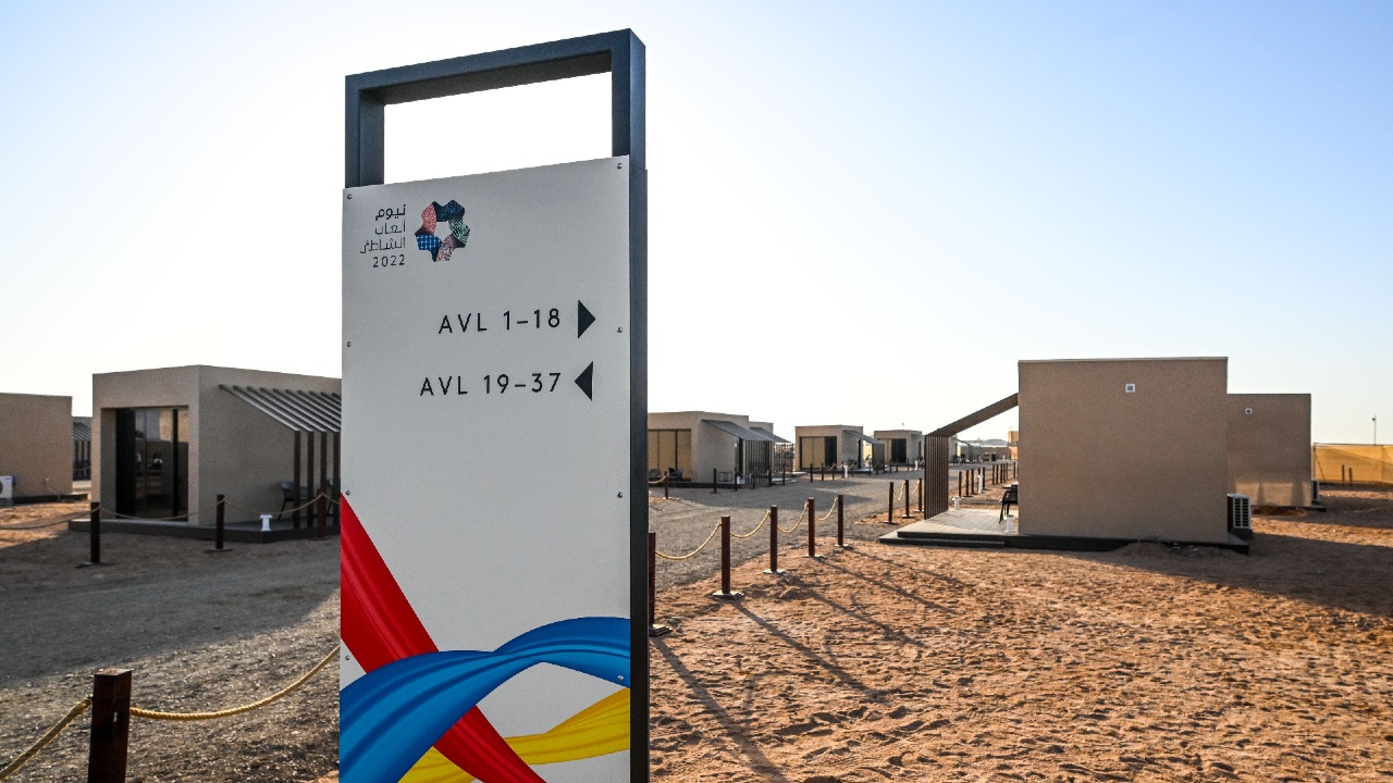 Athletes village NEOM 2022 photo credit SLT