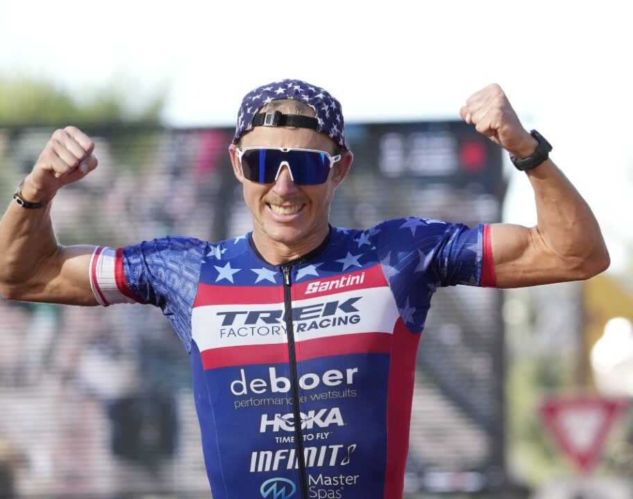 Ben Kanute IRONMAN Arizona 2022 [Photo credit Patrick McDermott Getty Images for IRONMAN]