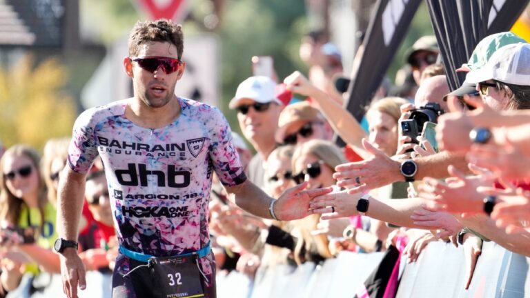 Joe Skipper IRONMAN Arizona 2022 [Photo credit Patrick McDermott Getty Images for IRONMAN]