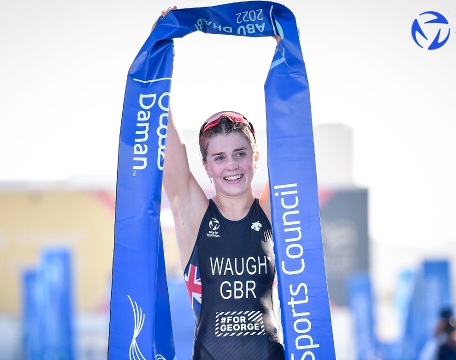 Kate Waugh u23 worlds 2 abu dhabi photo credit Janos M Schmidt World Triathlon