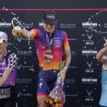 Sarah True Skye Moench Danielle Lewis IRONMAN Arizona 2022 [Photo credit Patrick McDermott Getty Images for IRONMAN]