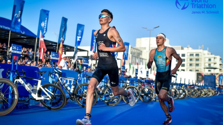 Alex Yee / Jelle Geens World Triathlon Championship Finals Abu Dhabi 2022