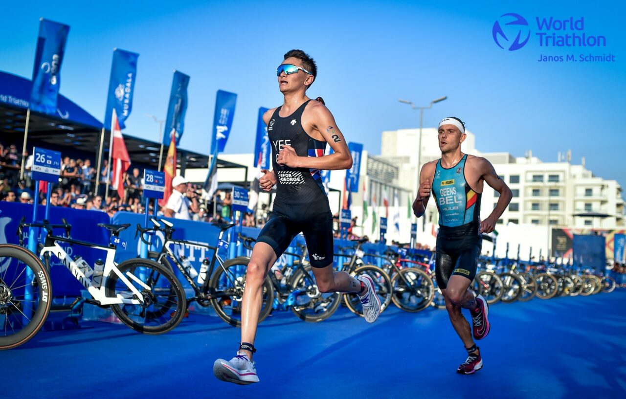 Finales del Campeonato Mundial de Triatlón Alex Yee / Jelle Geens Abu Dabi 2022