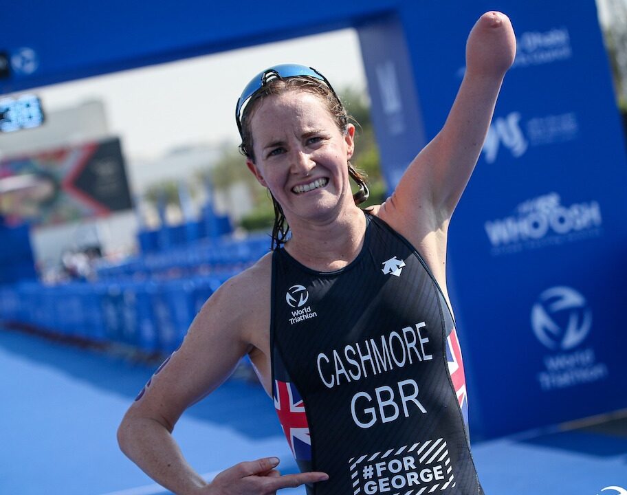 Claire Cashmore World Paratriathlon Championship Abu Dhabi 2022