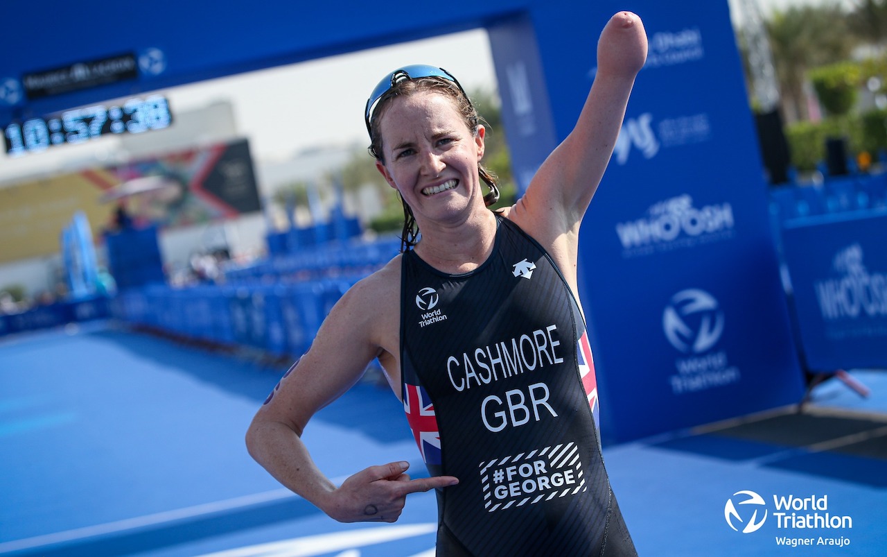 Claire Cashmore World Paratriathlon Championship Abu Dhabi 2022