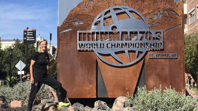 Linda Ashmore IRONMAN 70.3 World Championship St George 2022