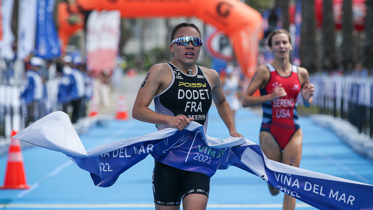 World Triathlon Cup Vina Del Mar 2022 Sandra Dodet