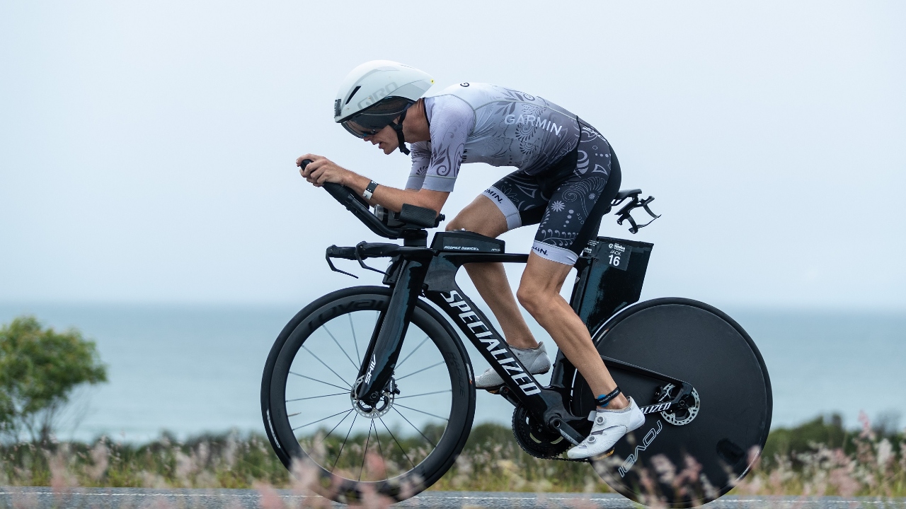 Jack Moody finished third at the 2022 IRONMAN Australia - Photo Korupt Vision