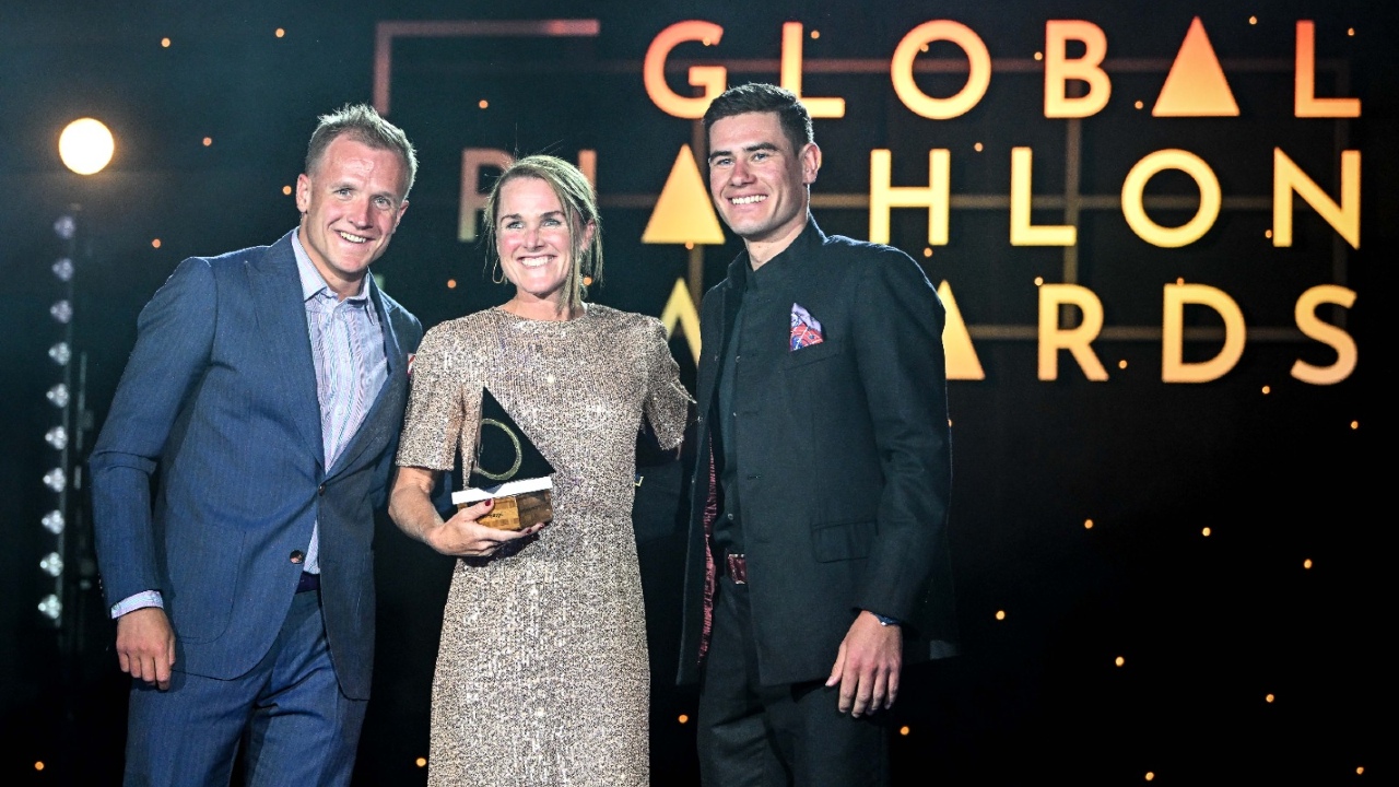 Blummenfelt Duffy Iden Global Triathlon Awards photo credit World Triathlon