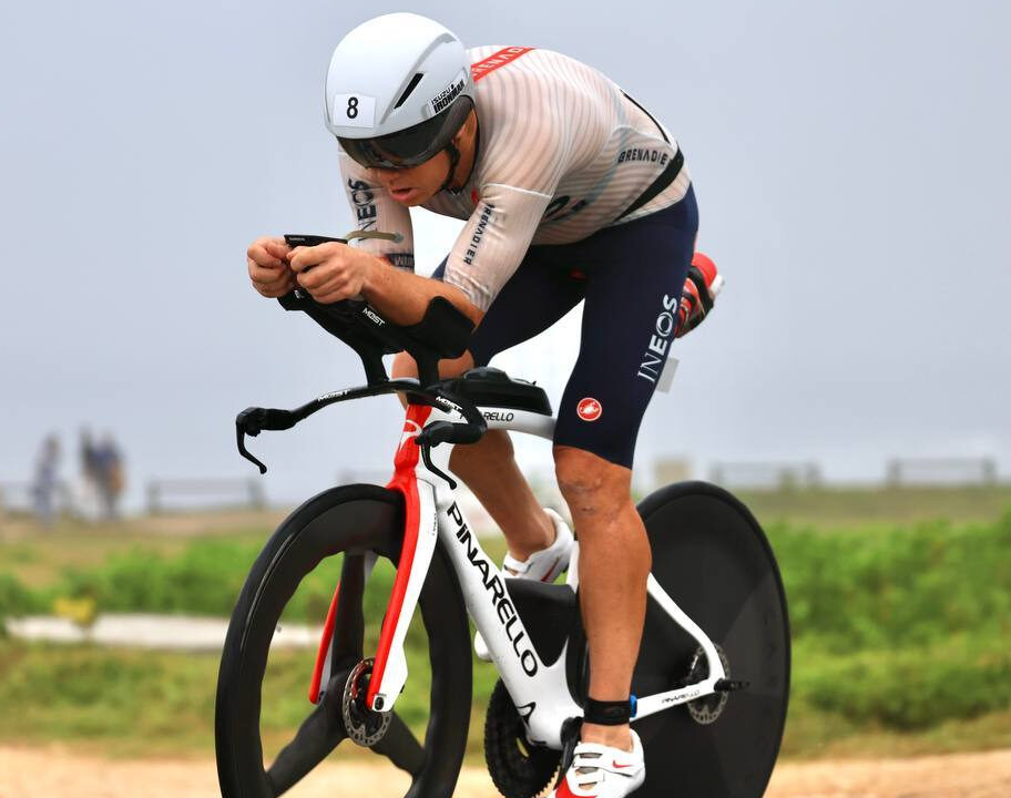 Cam Wurf bike IRONMAN South Africa 2023 photo credit IRONMAN South Africa