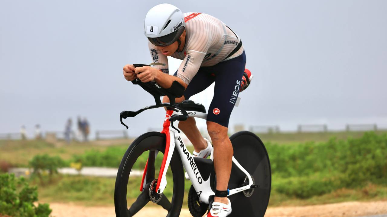 Cam Wurf bike IRONMAN South Africa 2023 photo credit IRONMAN South Africa