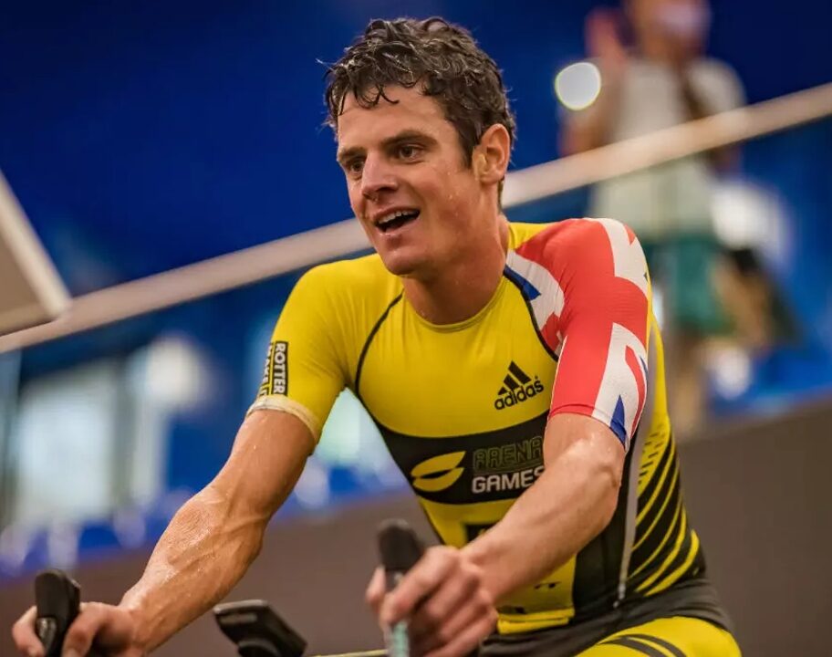 Jonny Brownlee Arena Games photo credit SLT