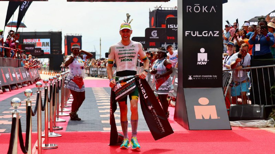 Leon Chevalier wins 2023 IRONMAN South Africa photo credit IRONMAN SA