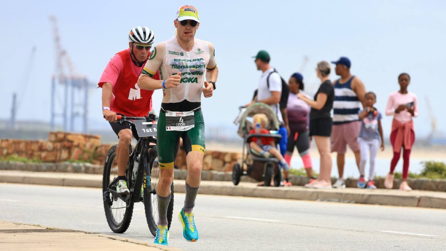 Leon Chevalier run leg 2023 photo credit IRONMAN South Africa 