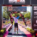 Mike Phillips IRONMAN New Zealand champion 2023 photo credit Graeme Murray