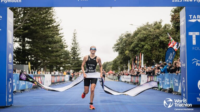 Nicole Van Der Kaay New Plymouth 2023 photo credit: Cameron Mackenzie / World Triathlon