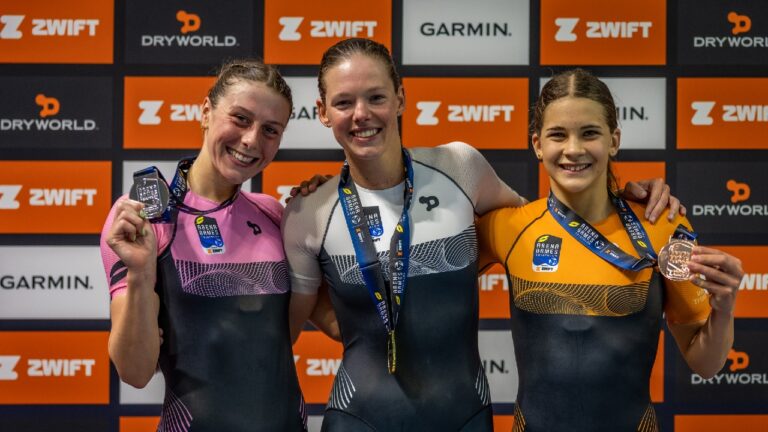 Zsanett Bragmayer wins Arena Games Switzerland 2023 podium photo credit Darren Wheeler That Cameraman SLT