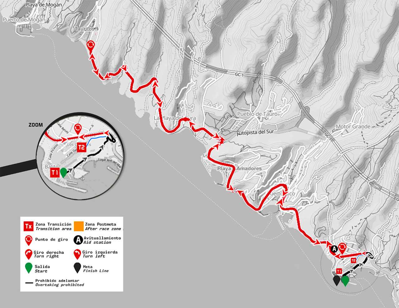 Challenge Gran Canaria - bike course Challenge Gran Canaria - bike course