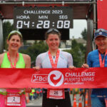 Challenge Puerto Varas 2023 Pro Women podium - Lucy Byram, Haley Chura, Laura Siddall