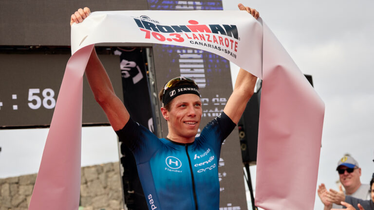 Justus Nieschlag - IRONMAN 70.3 Lanzarote 2023 winner