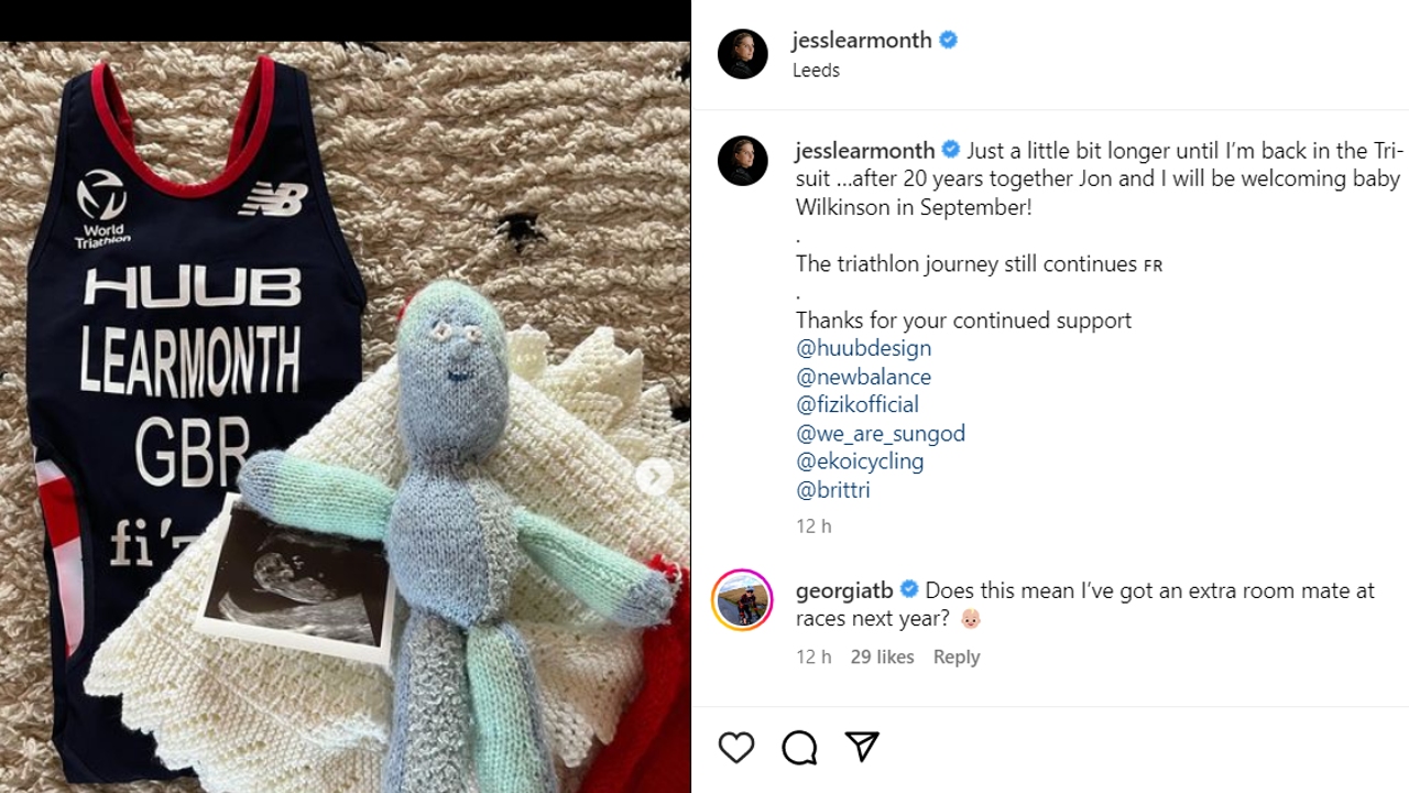 Jess Learmonth reveals baby news April 2023