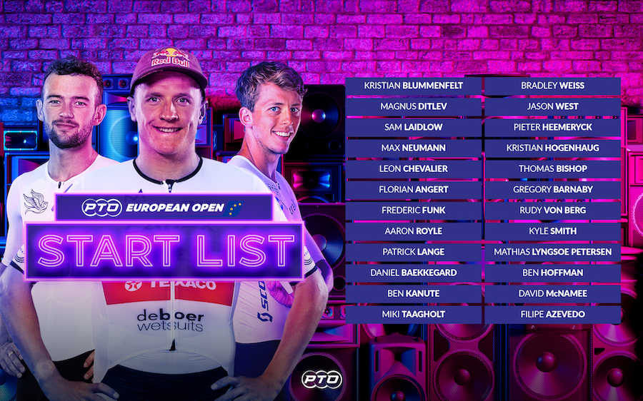 PTO European Open Men's Line Up