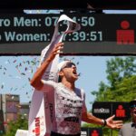 Rudy von Berg wins IRONMAN Texas 2023 [Photo credit: Kyle Rivas / Getty Images for IRONMAN]