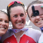 Kat Matthews, Maja Stage Nielsen and Jocelyn McCauley IRONMAN Texas
