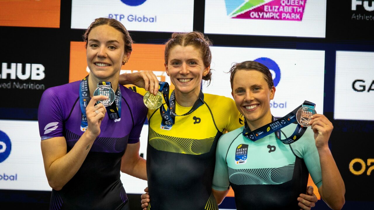 Arena Games Triatlón Londres 2023 - Beth Potter, Cassandre Beagrand, Sophie Linn