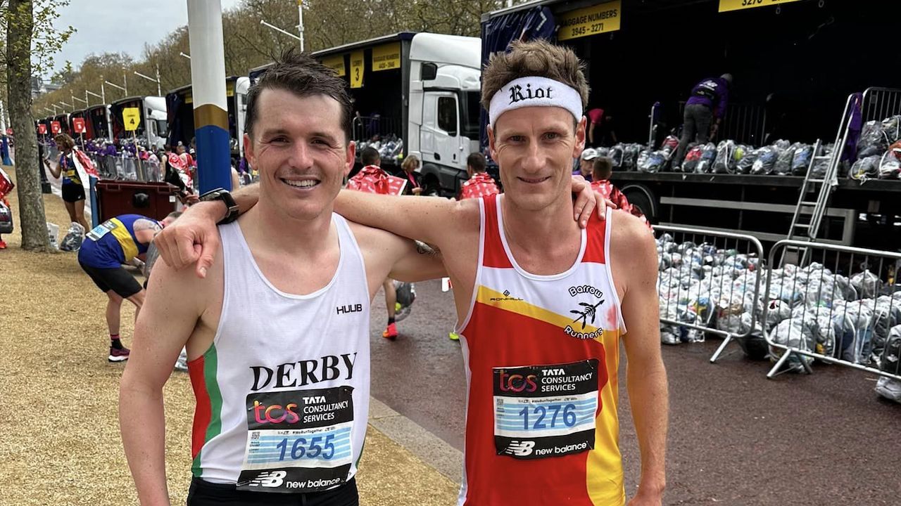 David Bishop, Will Clarke, London Marathon 2023