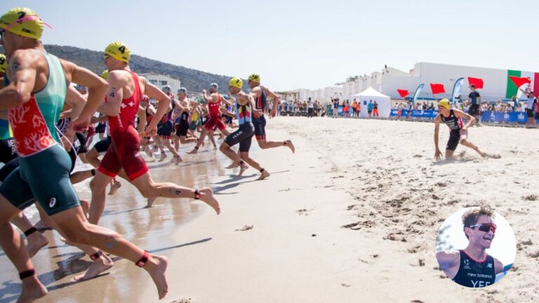 Alex Yee WTCS Cagliari Beach Start