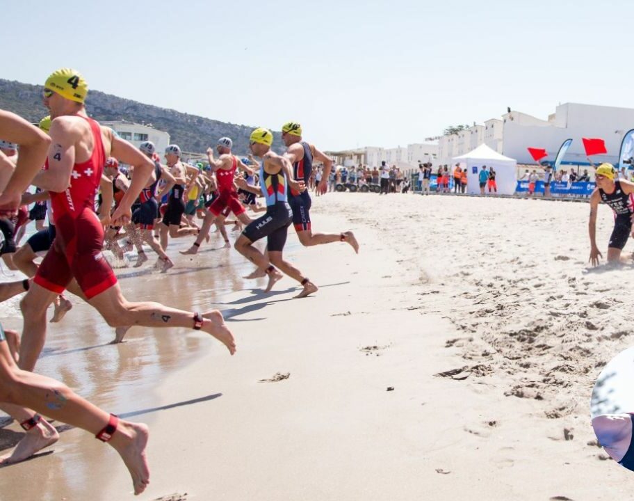Alex Yee WTCS Cagliari Beach Start