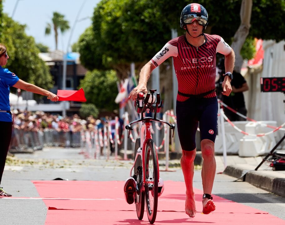 Cam Wurf T2 IRONMAN Lanzarote 2023 [Photo credit: James Mitchell / Club La Santa IRONMAN Lanzarote]