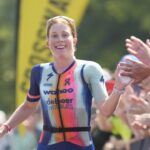 Paula Findlay wins IRONMAN 70.3 Chattanooga 2023 [Photo credit: Patrick McDermott / Getty Images for IRONMAN]
