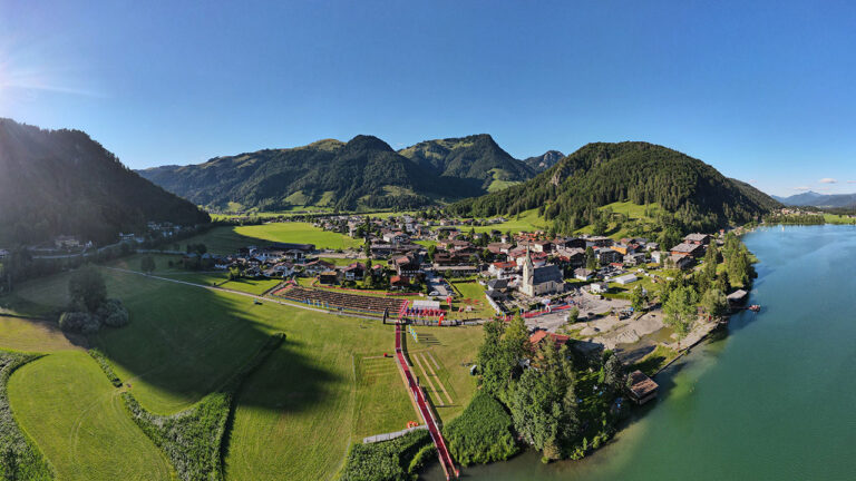 The stunning location of Challenge Kaiserwinkl-Walchsee