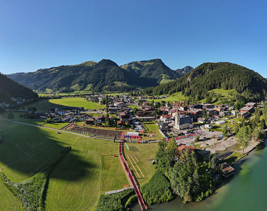 The stunning location of Challenge Kaiserwinkl-Walchsee